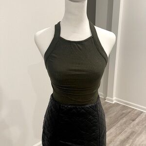 Dark Green Tank Top